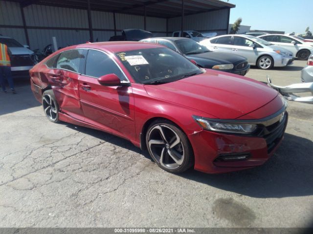 HONDA ACCORD SEDAN 2018 1hgcv1f39ja019178