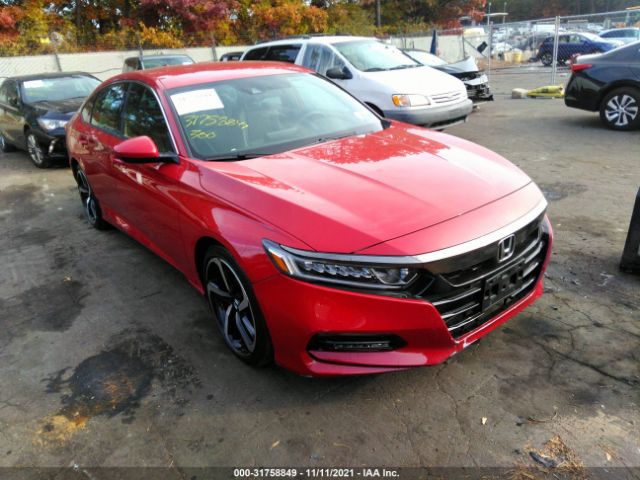 HONDA ACCORD SEDAN 2018 1hgcv1f39ja043528