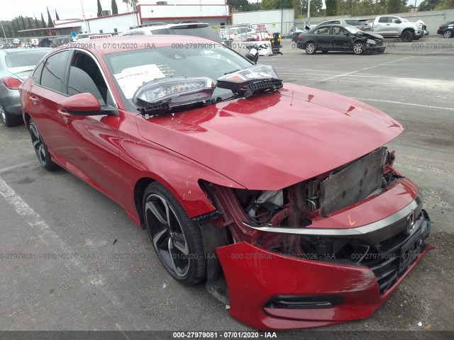 HONDA ACCORD SEDAN 2018 1hgcv1f39ja069563