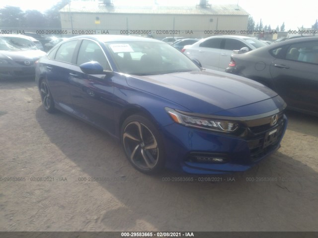 HONDA ACCORD SEDAN 2018 1hgcv1f39ja105364