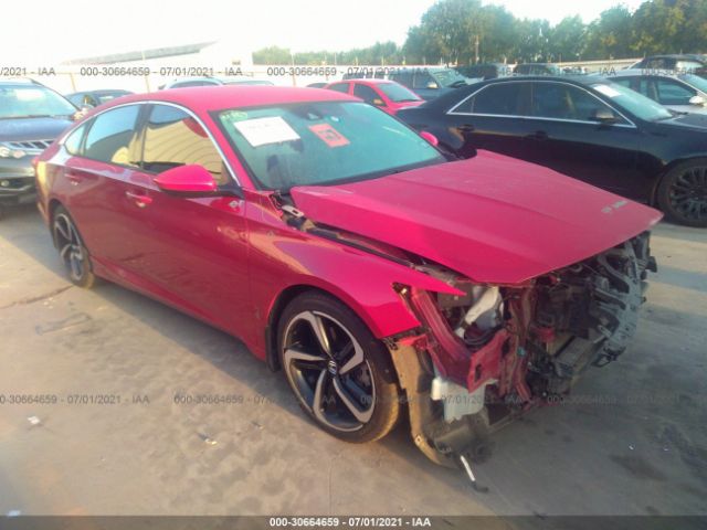 HONDA ACCORD SEDAN 2018 1hgcv1f39ja114484