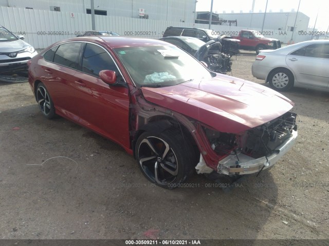 HONDA ACCORD SEDAN 2018 1hgcv1f39ja187936