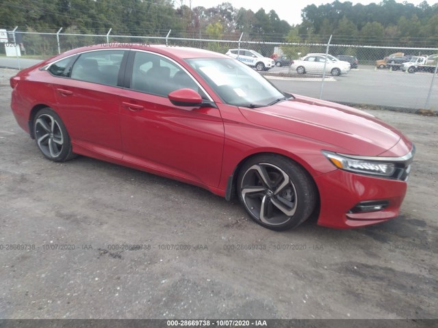 HONDA ACCORD SEDAN 2018 1hgcv1f39ja191159