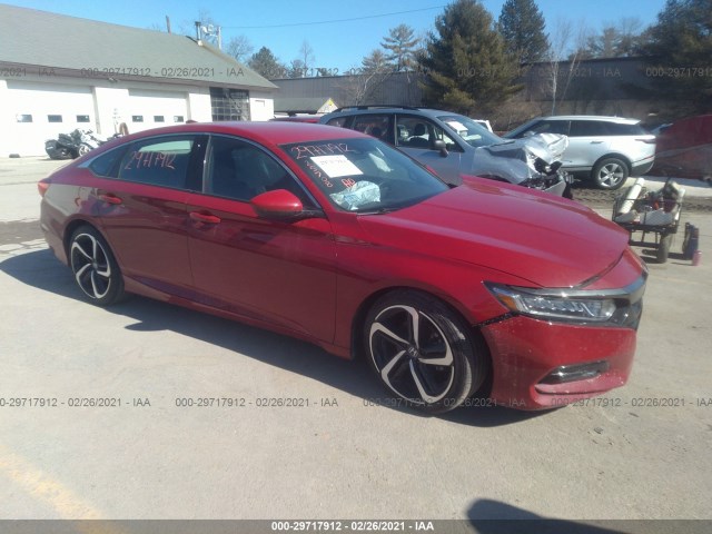 HONDA ACCORD SEDAN 2018 1hgcv1f39ja238612