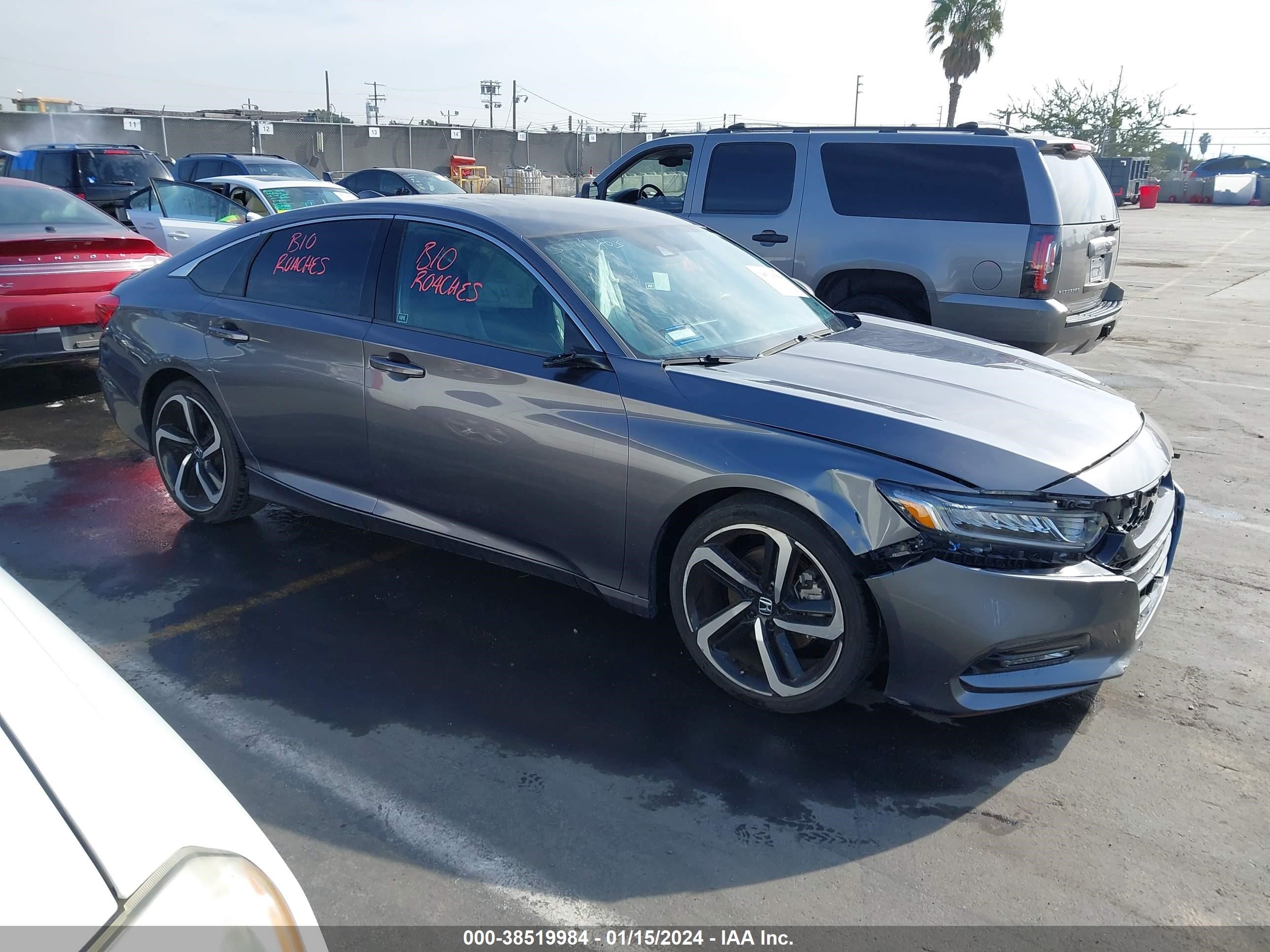 HONDA ACCORD 2019 1hgcv1f39ka125583