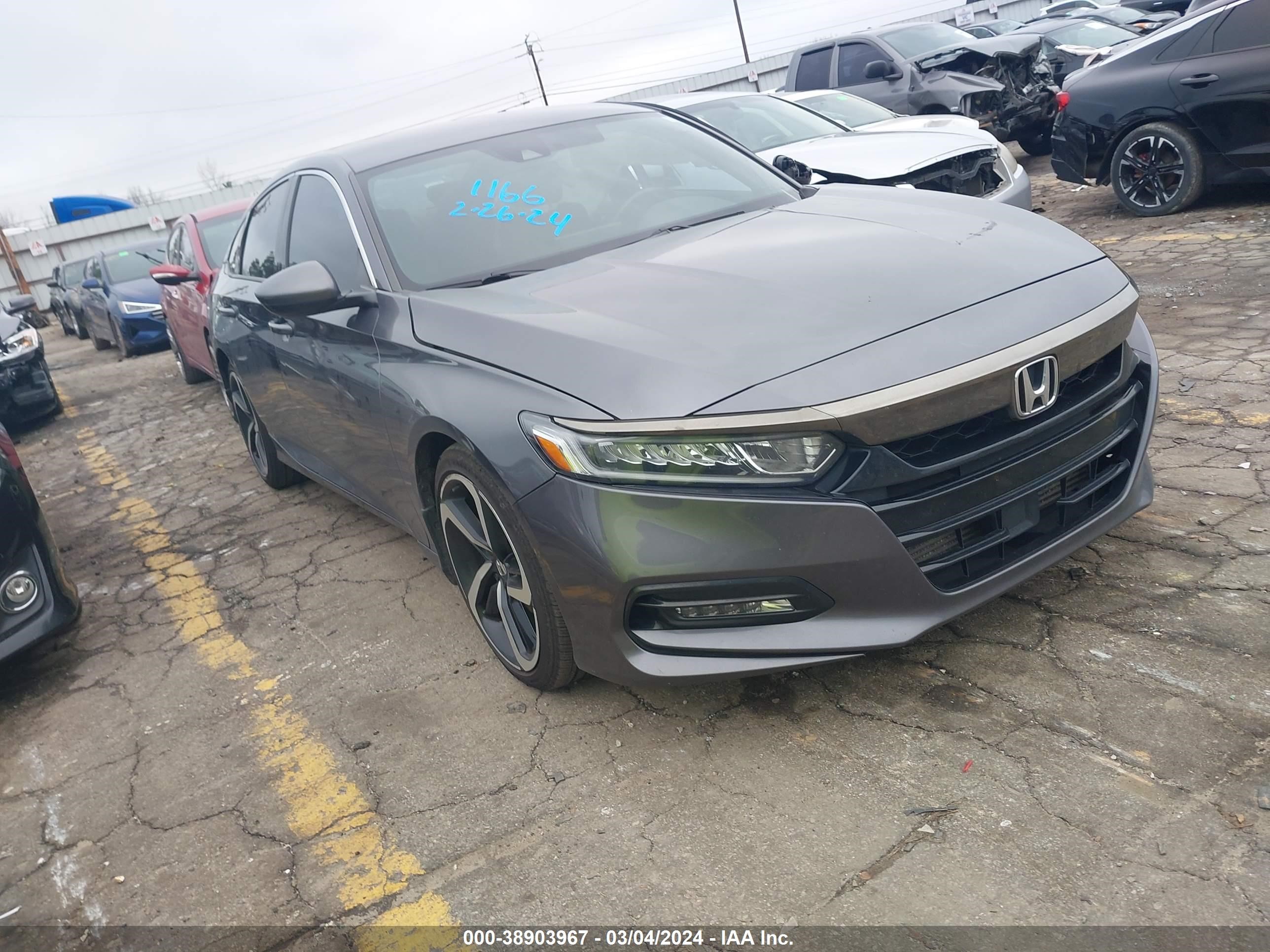 HONDA ACCORD 2020 1hgcv1f39la111166