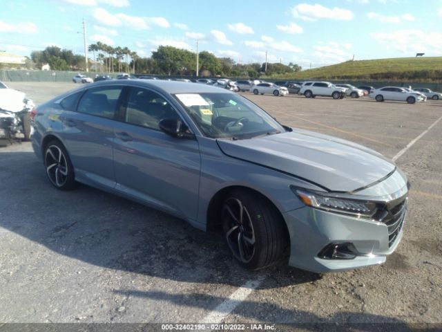 HONDA ACCORD SEDAN 2021 1hgcv1f39ma022263