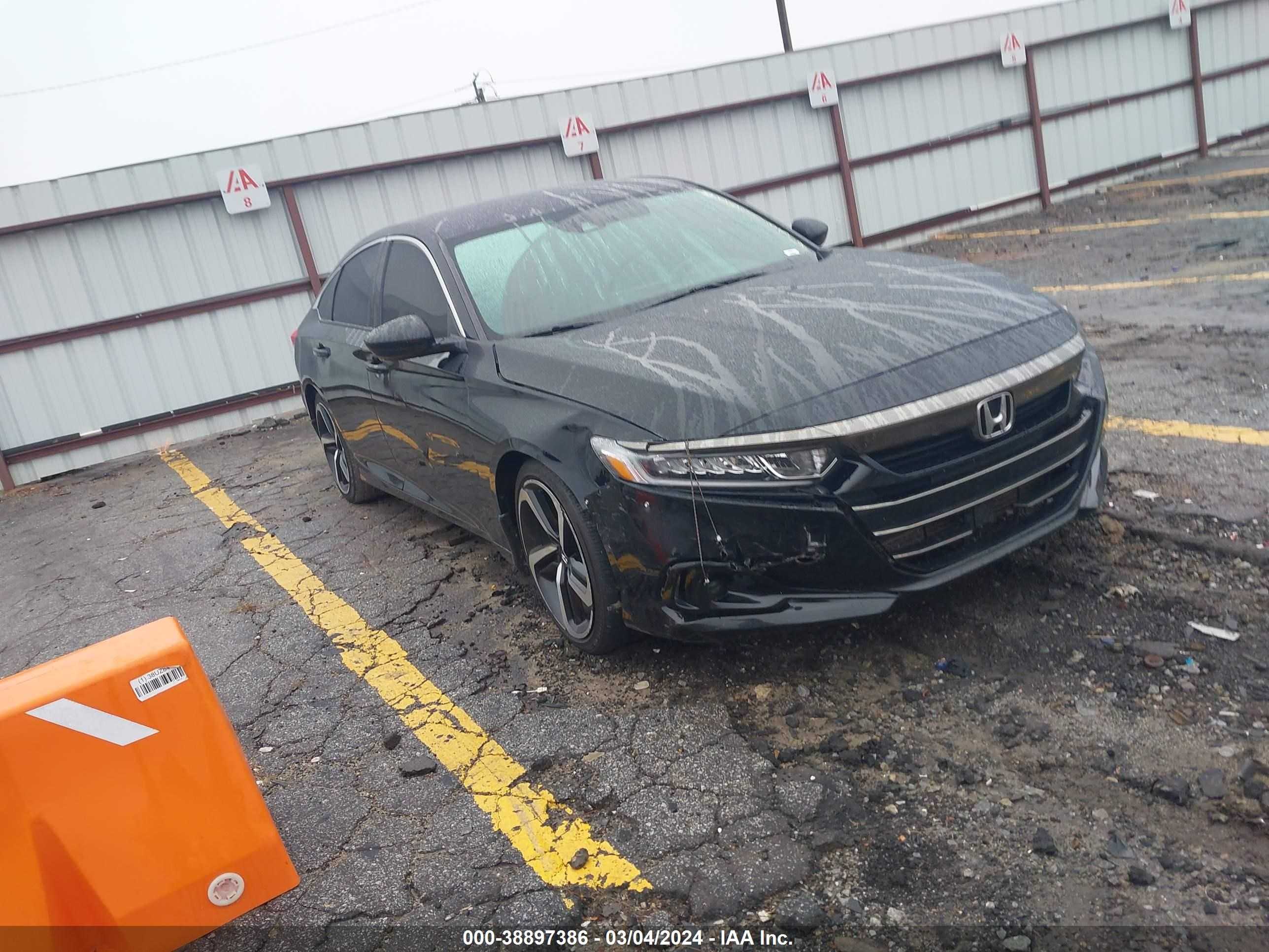 HONDA ACCORD 2021 1hgcv1f39ma034011