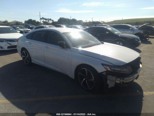 HONDA ACCORD SEDAN 2021 1hgcv1f39ma058227