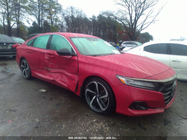 HONDA ACCORD 2021 1hgcv1f39ma077117