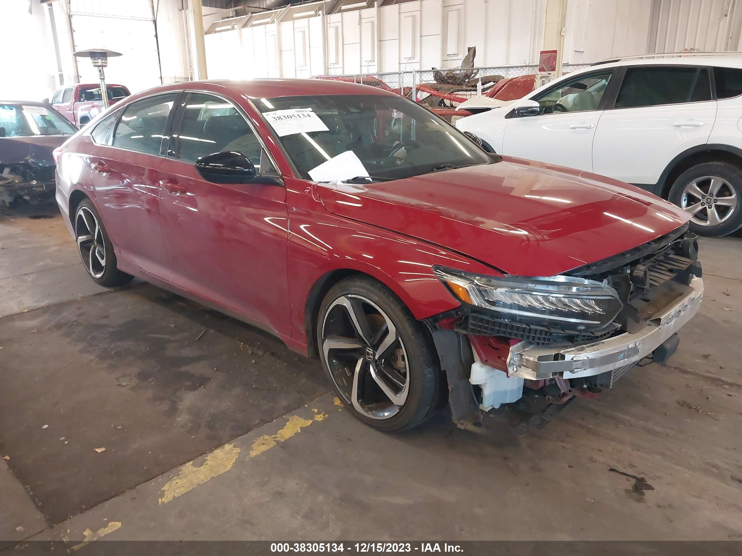 HONDA ACCORD 2021 1hgcv1f39ma083614