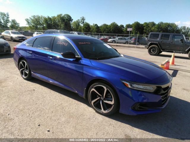 HONDA ACCORD SEDAN 2021 1hgcv1f39ma098386