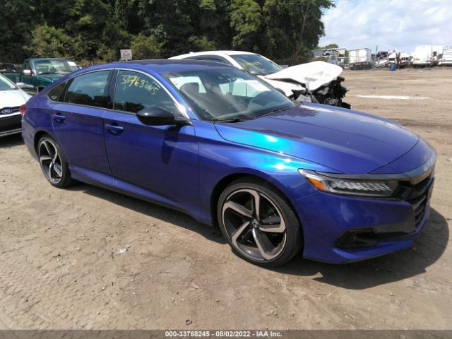 HONDA ACCORD SEDAN 2021 1hgcv1f39ma107216