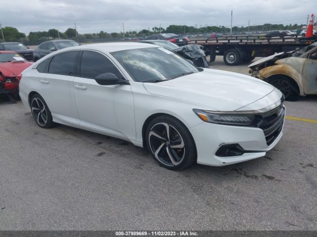 HONDA ACCORD SEDAN 2021 1hgcv1f39ma108687