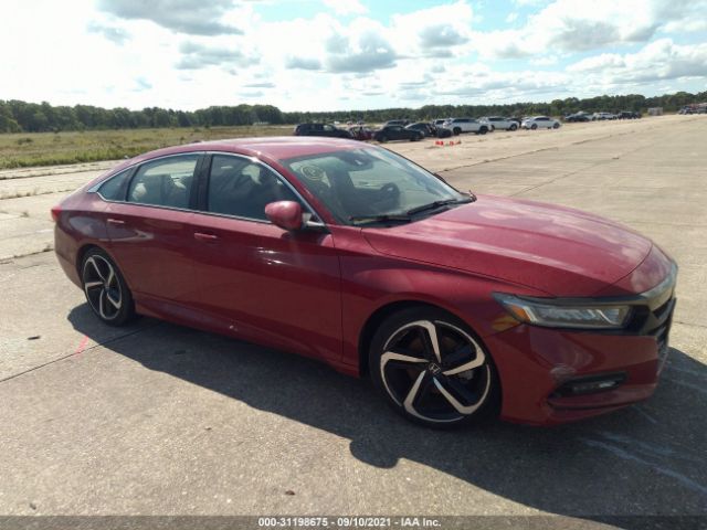 HONDA ACCORD SEDAN 2018 1hgcv1f3xja046289