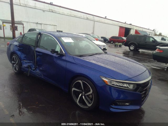 HONDA ACCORD SEDAN 2018 1hgcv1f3xja222287