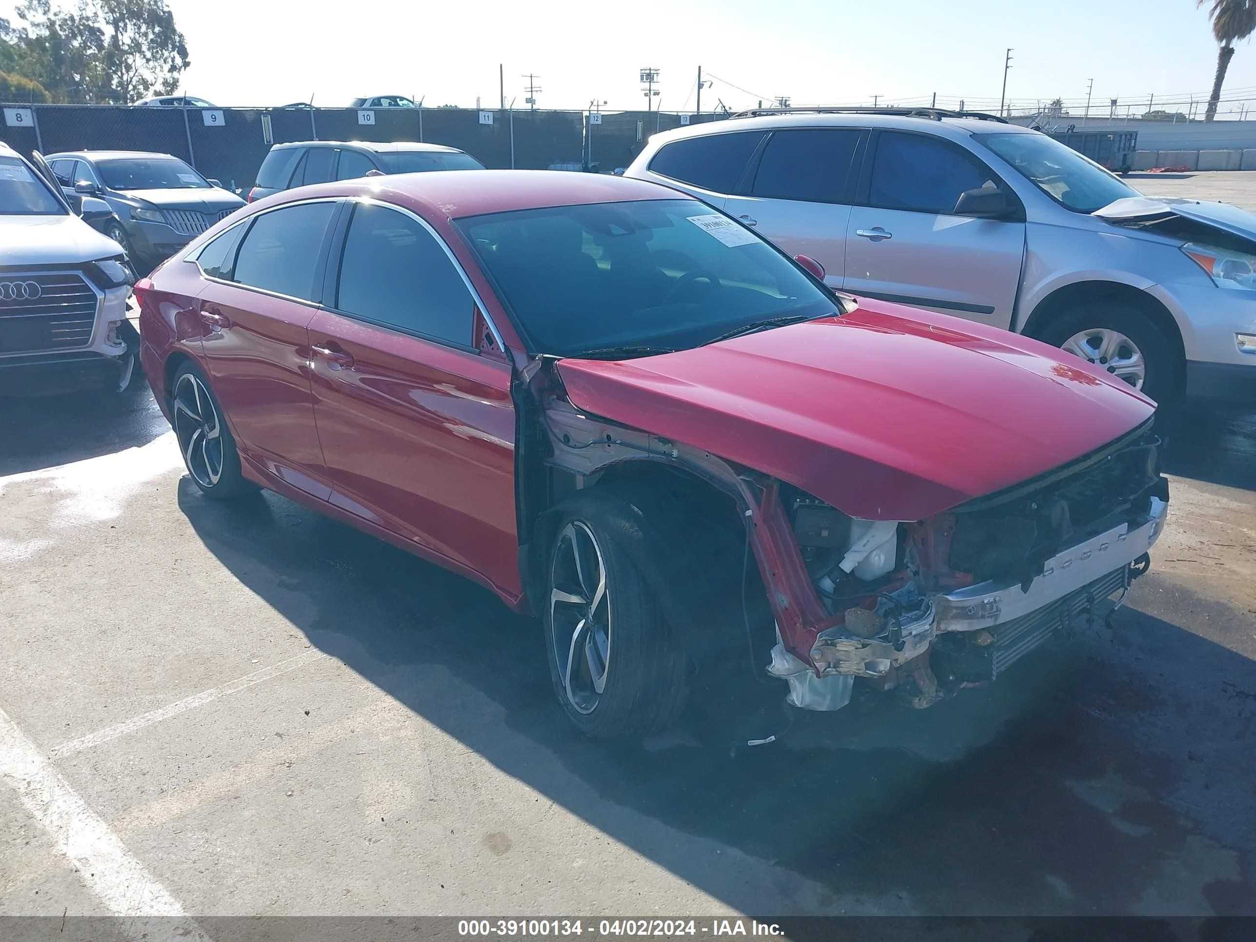 HONDA ACCORD 2019 1hgcv1f3xka059738