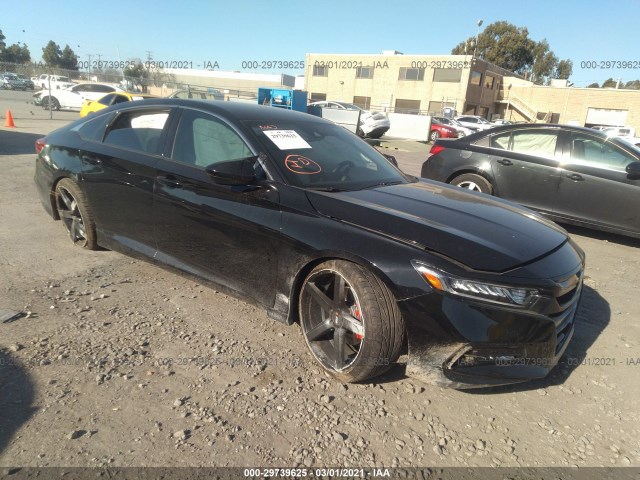 HONDA ACCORD SEDAN 2019 1hgcv1f3xka077396