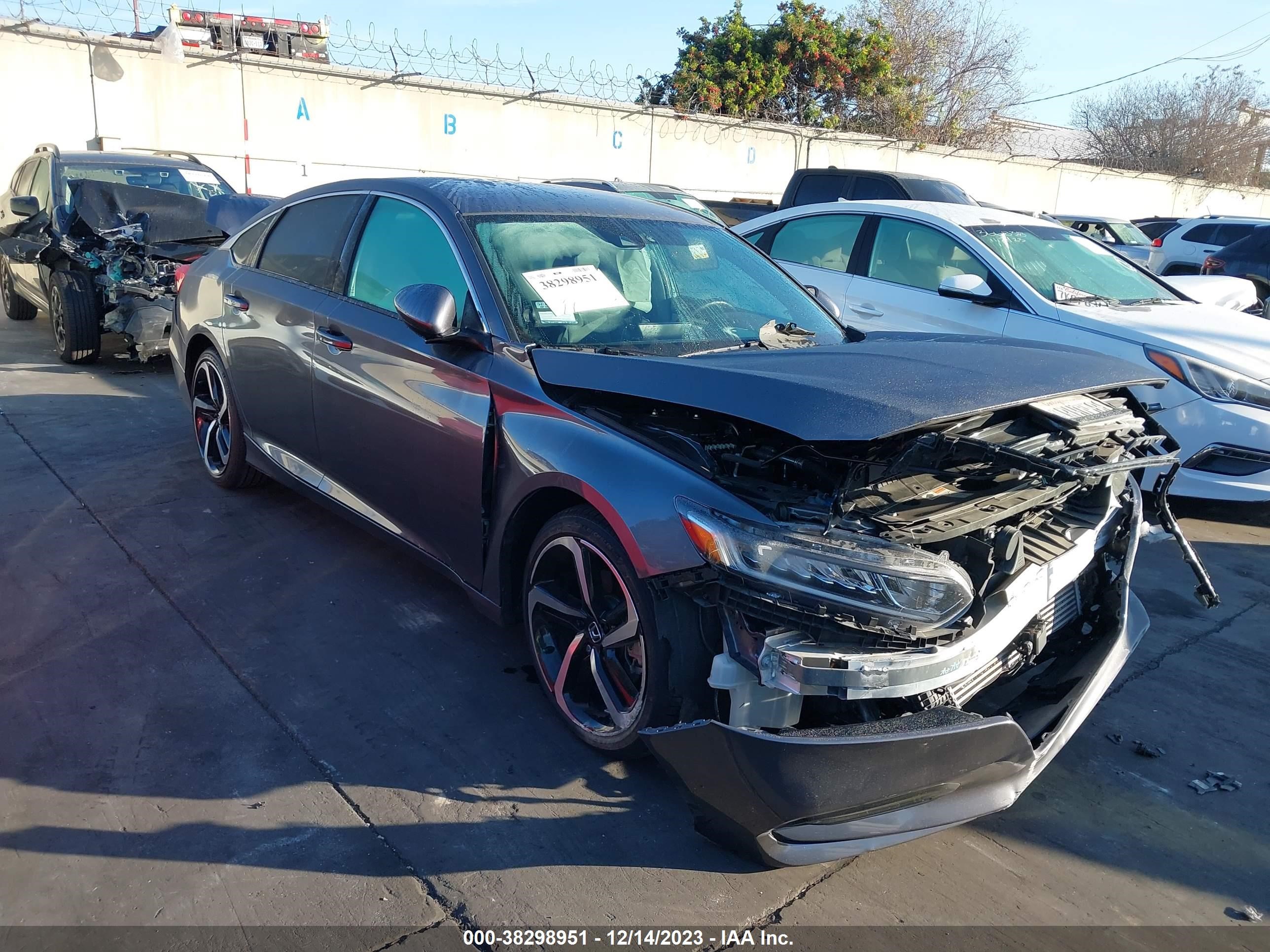 HONDA ACCORD 2020 1hgcv1f3xla075715