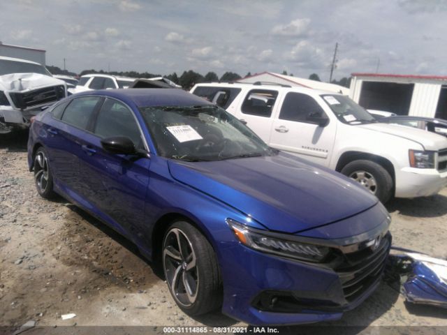 HONDA ACCORD SEDAN 2021 1hgcv1f3xma003916