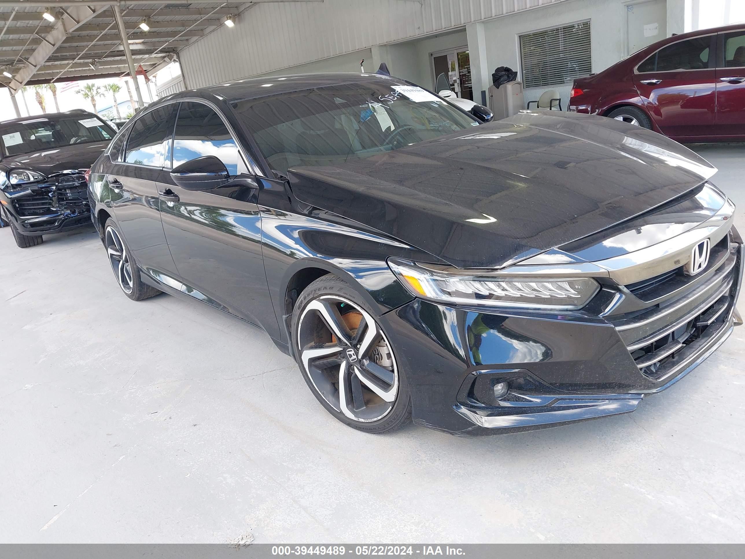 HONDA ACCORD 2021 1hgcv1f3xma004273