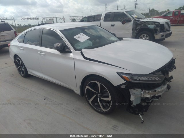 HONDA ACCORD SEDAN 2021 1hgcv1f3xma009361