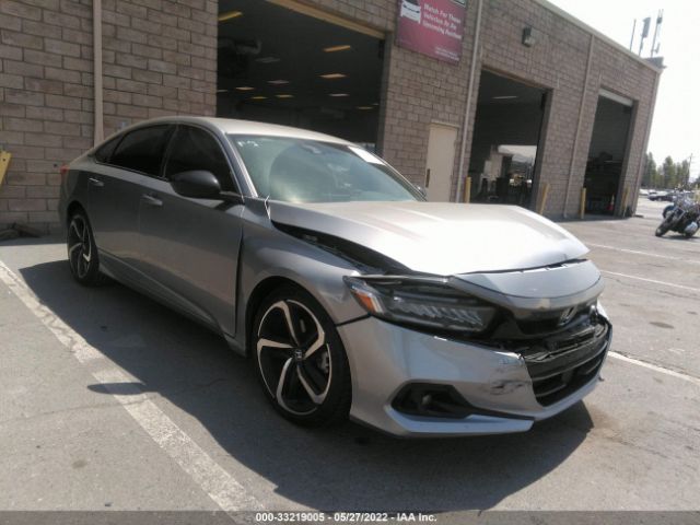 HONDA ACCORD SEDAN 2021 1hgcv1f3xma018304