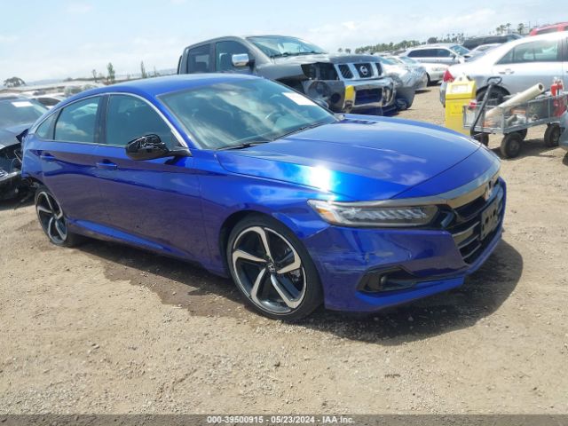 HONDA ACCORD 2021 1hgcv1f3xma049732