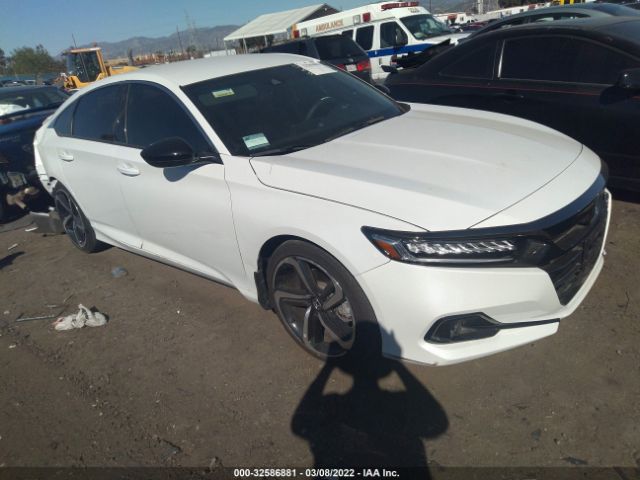 HONDA ACCORD SEDAN 2021 1hgcv1f3xma055286