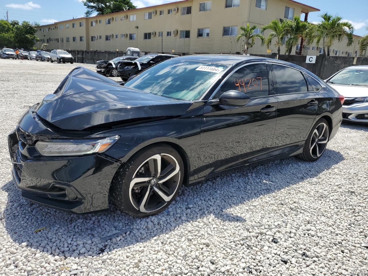 HONDA ACCORD 2021 1hgcv1f3xma093391