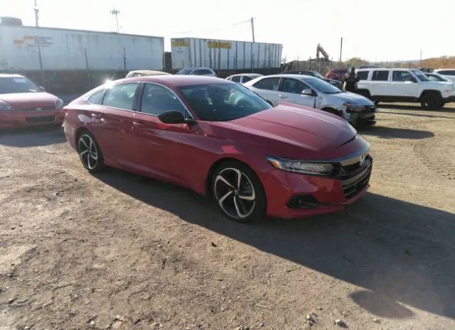 HONDA ACCORD SEDAN 2021 1hgcv1f3xma101442