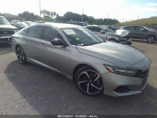 HONDA ACCORD SEDAN 2021 1hgcv1f3xma106544