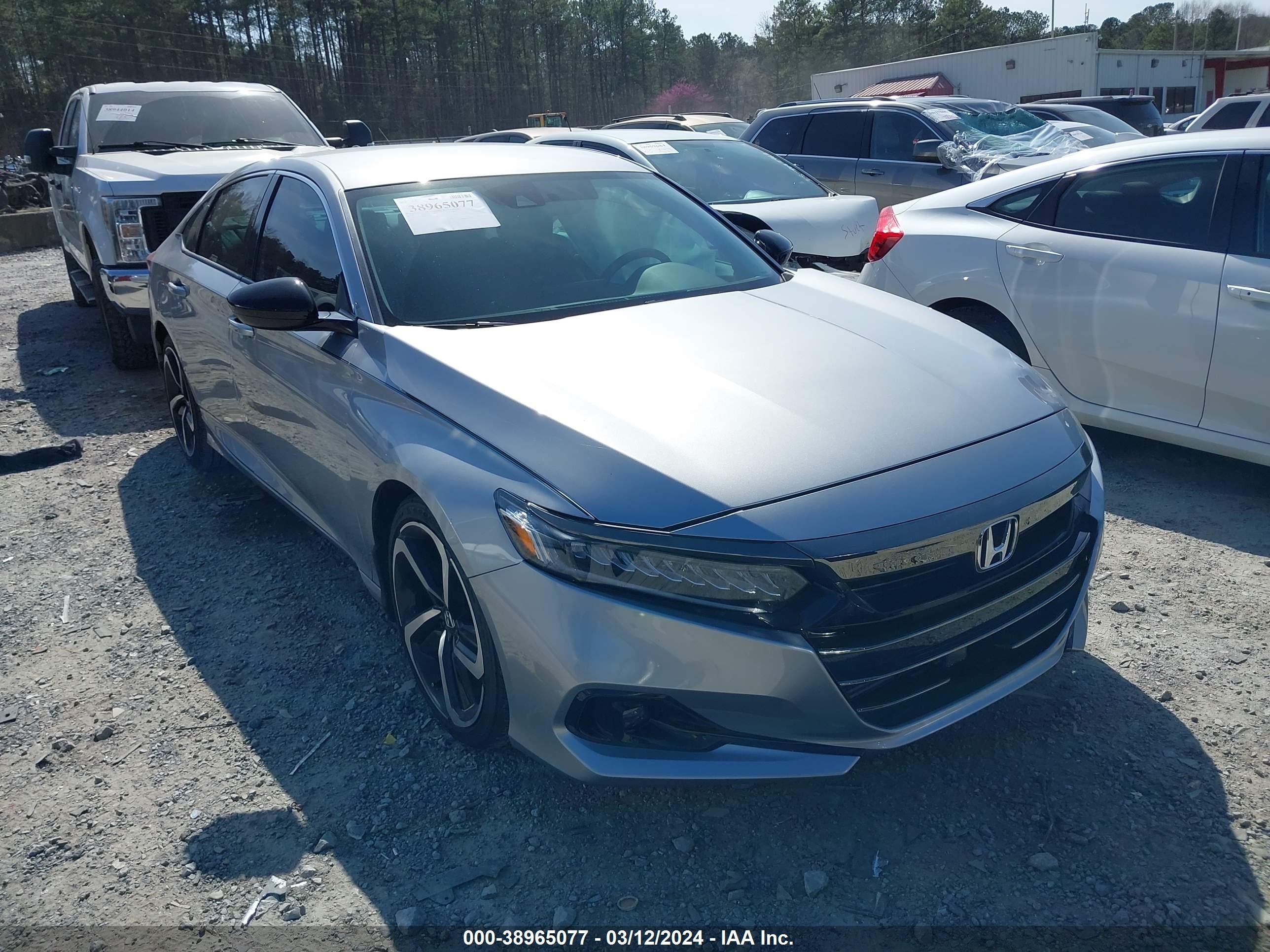 HONDA ACCORD 2022 1hgcv1f40na091255