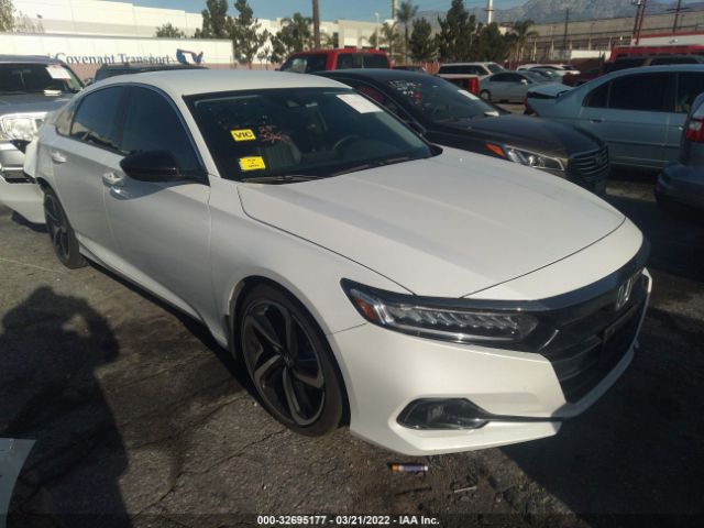 HONDA ACCORD SEDAN 2021 1hgcv1f41ma031564