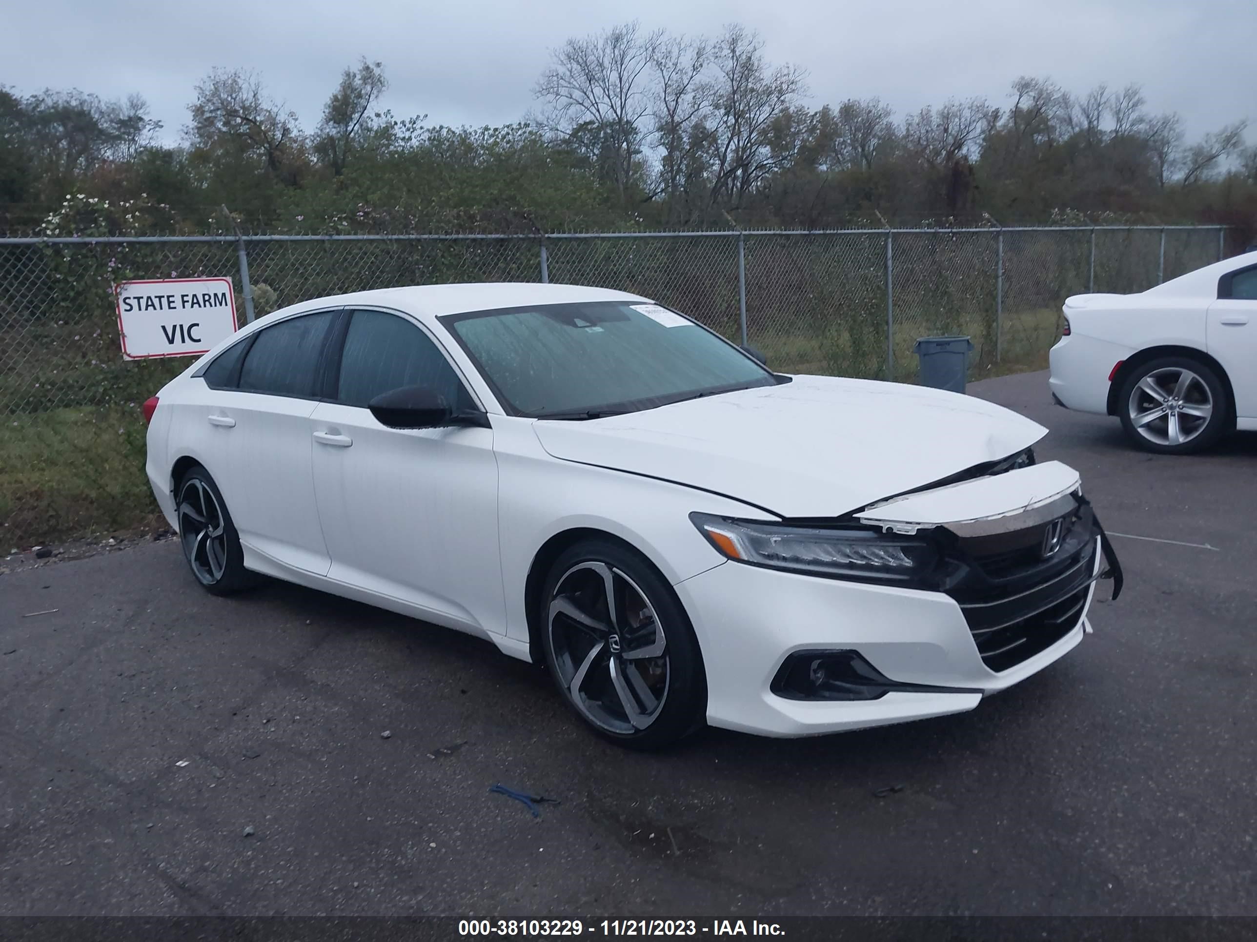 HONDA ACCORD 2021 1hgcv1f41ma048526