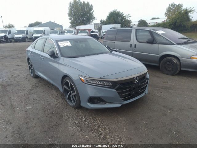 HONDA ACCORD SEDAN 2021 1hgcv1f41ma073541