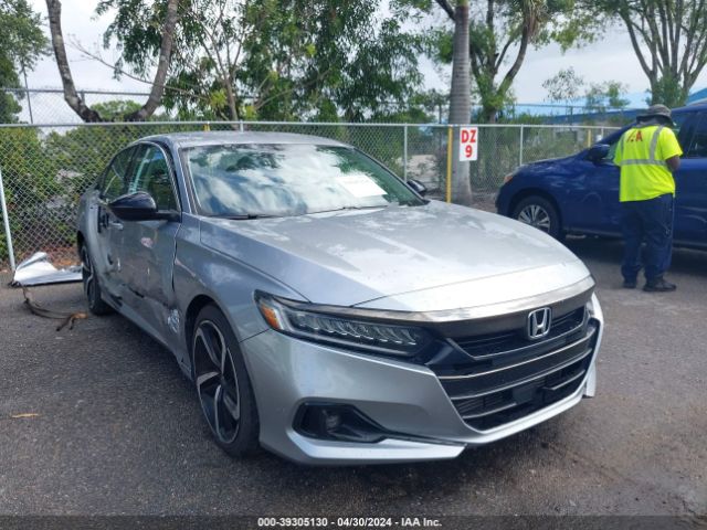 HONDA ACCORD 2021 1hgcv1f41ma078528