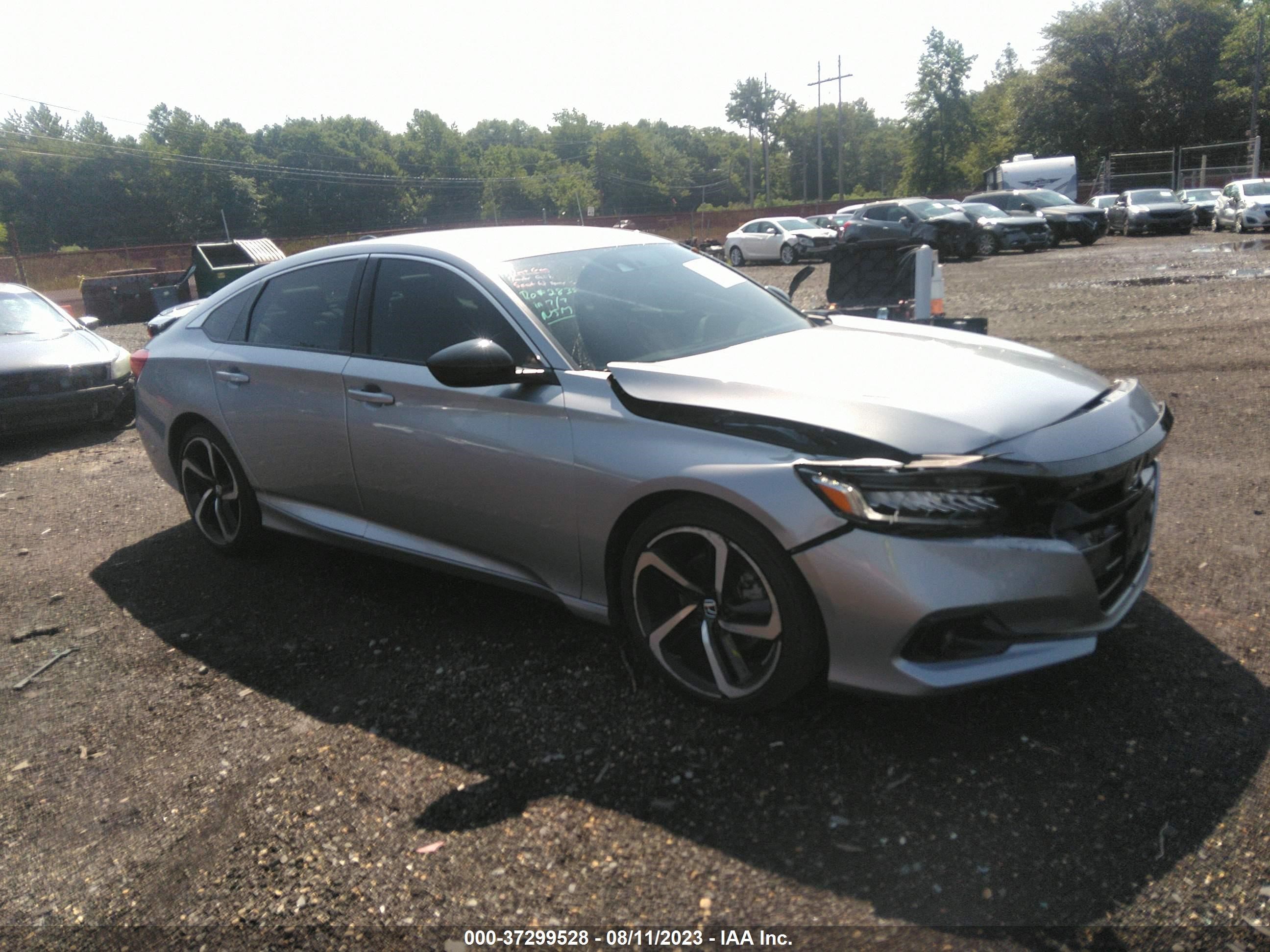 HONDA ACCORD 2021 1hgcv1f41ma114296