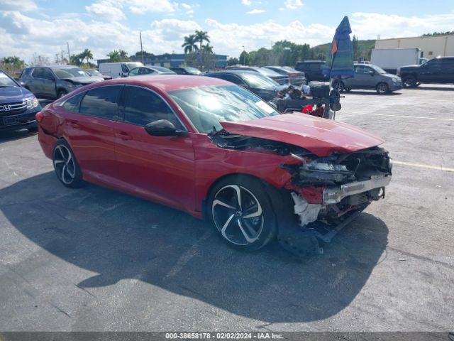 HONDA ACCORD 2022 1hgcv1f41na016080