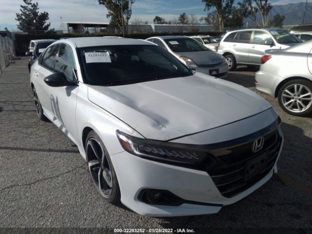 HONDA ACCORD SEDAN 2021 1hgcv1f42ma009573