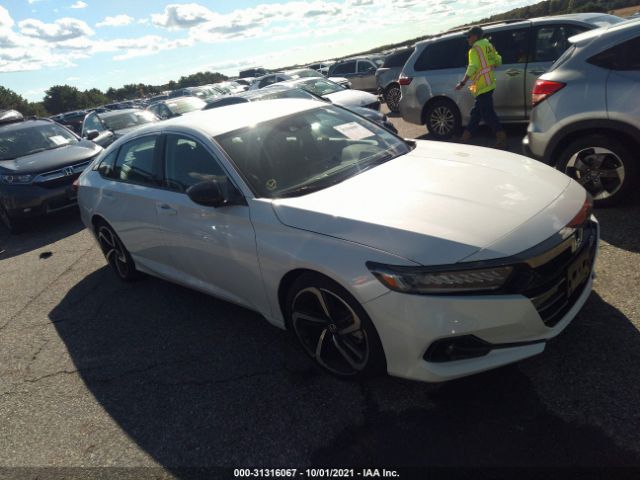 HONDA ACCORD SEDAN 2021 1hgcv1f42ma023733