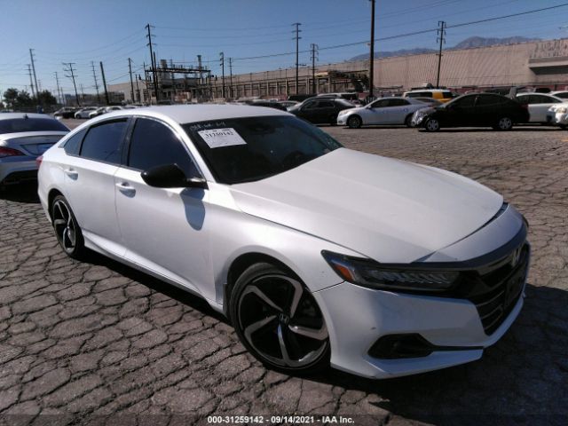 HONDA ACCORD SEDAN 2021 1hgcv1f42ma034487