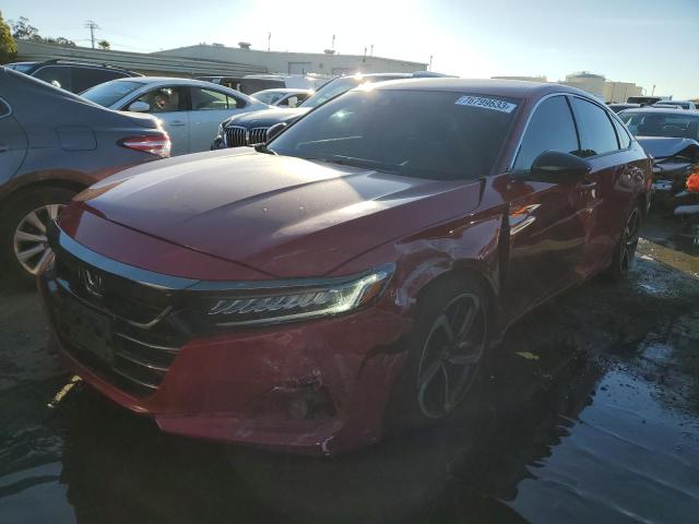 HONDA ACCORD 2021 1hgcv1f43ma003068