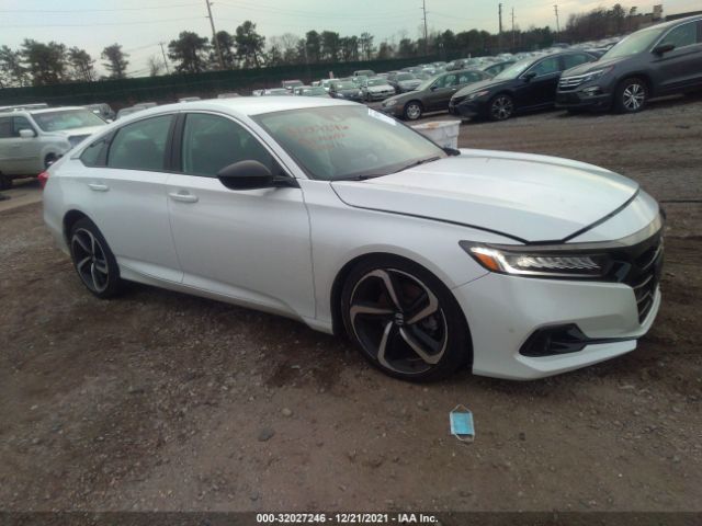 HONDA ACCORD SEDAN 2021 1hgcv1f43ma003846