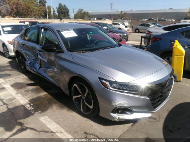 HONDA ACCORD SEDAN 2021 1hgcv1f43ma010067