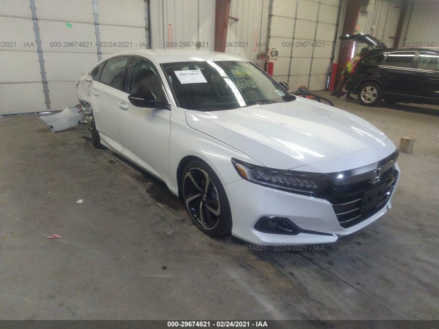 HONDA ACCORD SEDAN 2021 1hgcv1f43ma014216