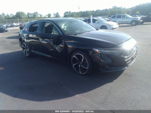 HONDA ACCORD SEDAN 2021 1hgcv1f43ma034353