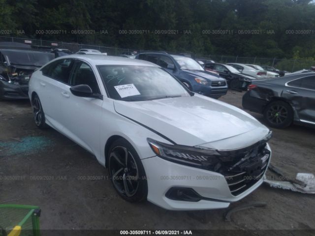 HONDA ACCORD SEDAN 2021 1hgcv1f43ma054229