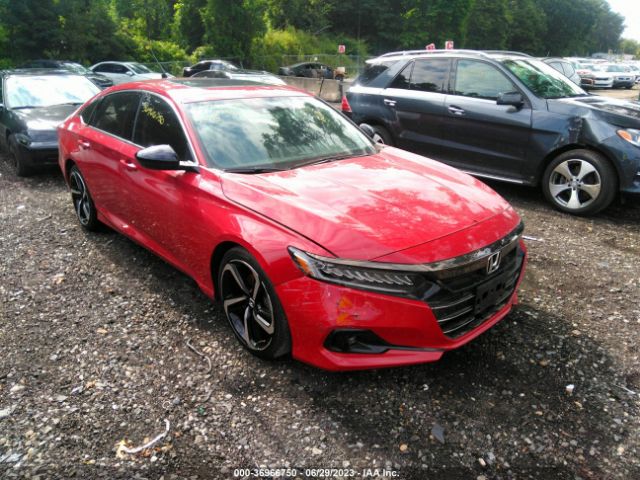 HONDA ACCORD 2021 1hgcv1f43ma115787