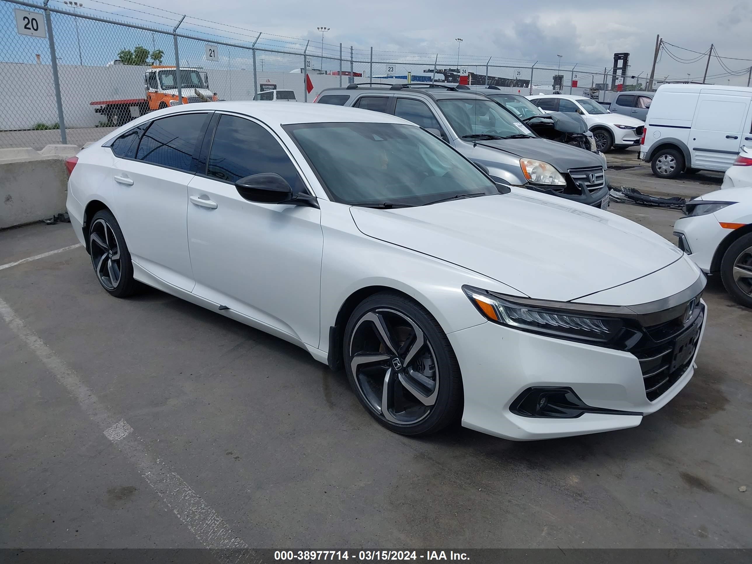 HONDA ACCORD 2022 1hgcv1f43na053583